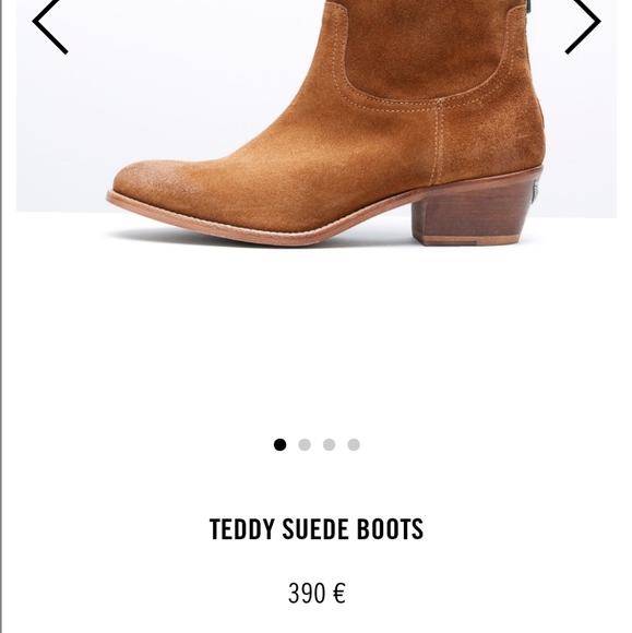 Zadig Voltaire teddy suede shoes - Picture 5 of 6